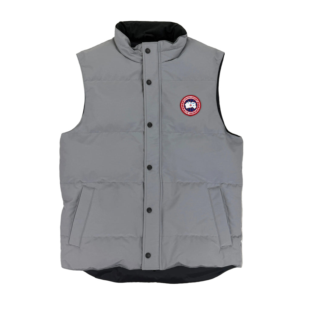 Canada Goose Men’s Grey Free Style Vest Bodywarmer - Large