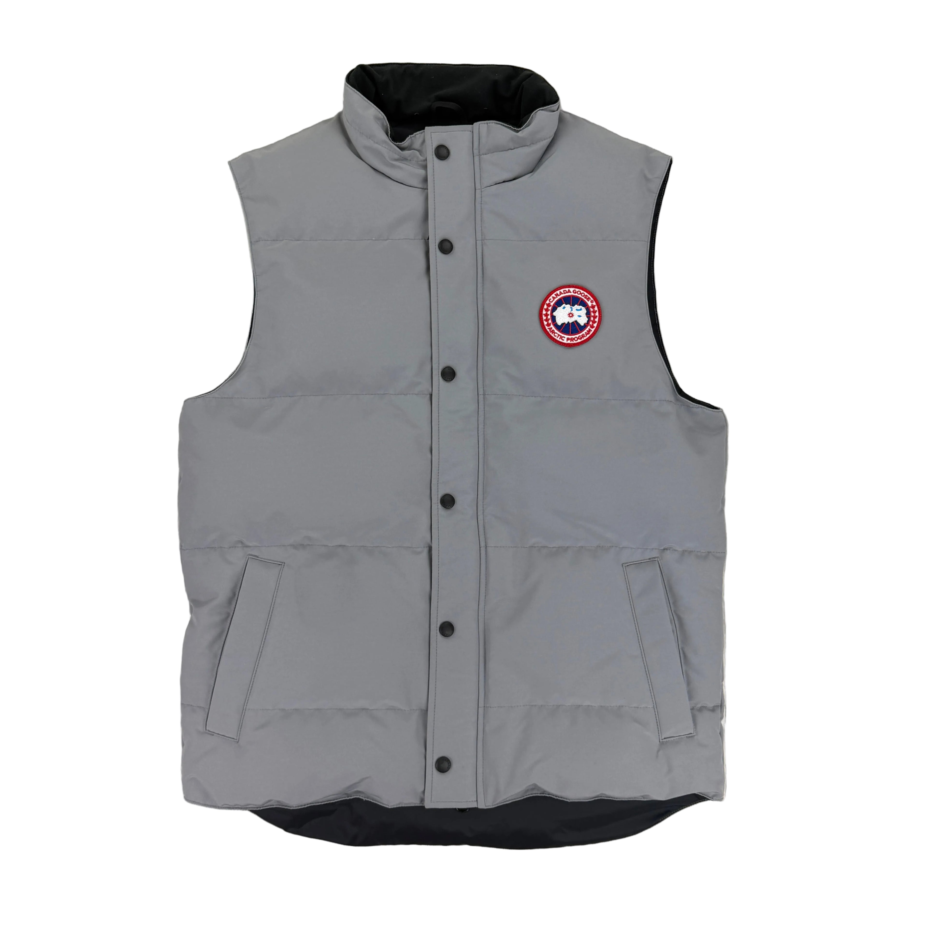 Canada Goose Men’s Grey Free Style Vest Bodywarmer - Large
