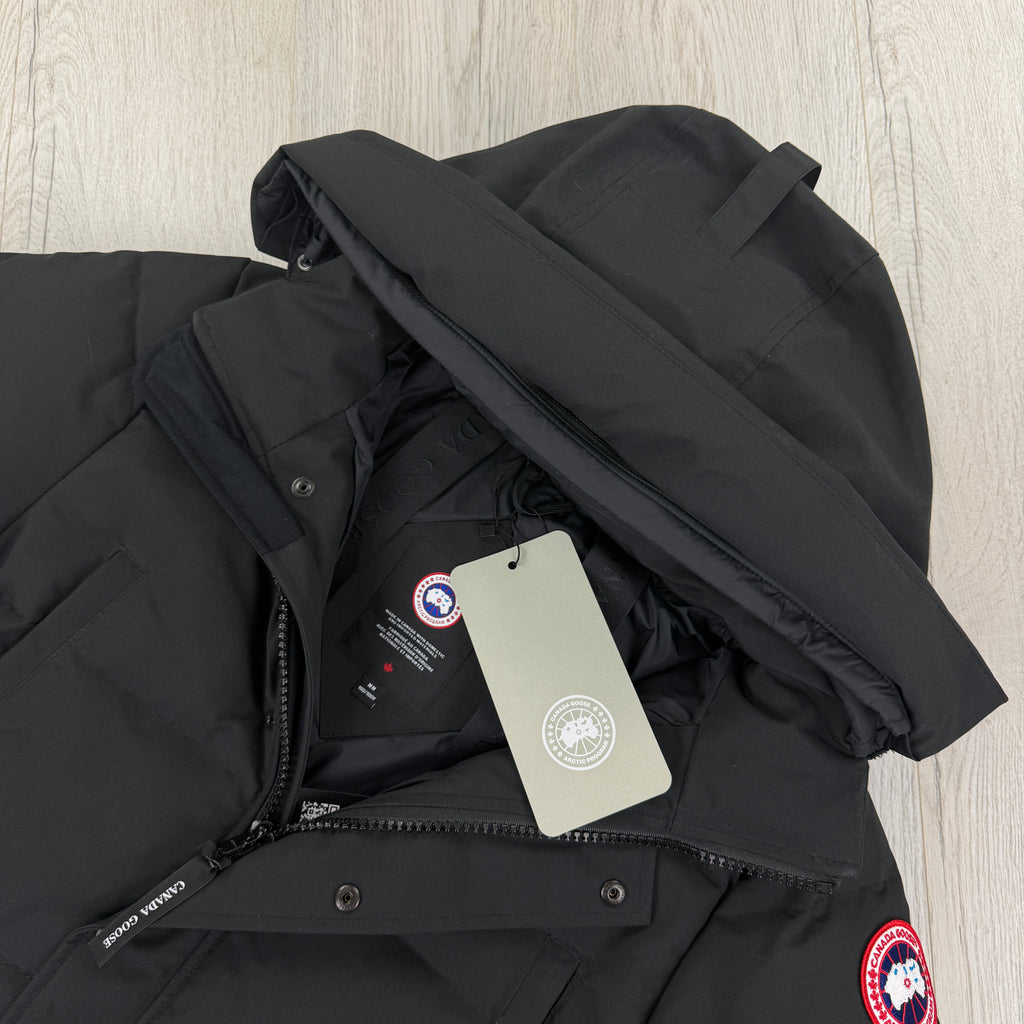 Canada Goose Men’s Black Wyndham Parker Jacket - Medium