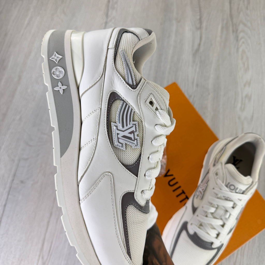 Louis Vuitton Men’s White Run Away Trainers - Uk 8 (Fit Uk 8.5)