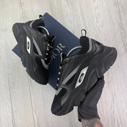 Dior B22 Men’s Triple Black Trainers - 43.5 (Fit Uk 9)