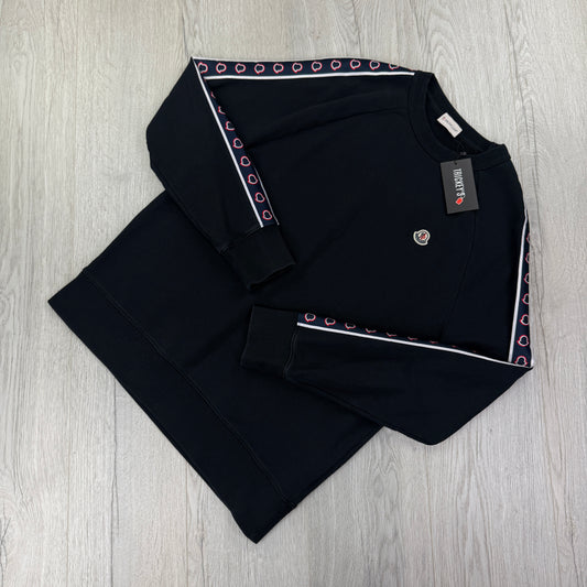 Moncler Maglia Men’s Navy Crewneck Jumper - XL Slim