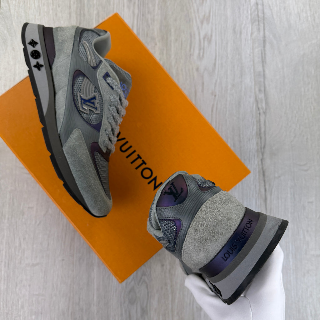 Louis Vuitton Men’s Grey Run Away Trainers - Uk 8 (Fit Uk 8.5)