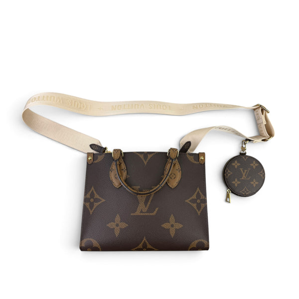 Louis Vuitton Women’s Brown Monogram Reverse OnTheGo PM Bag