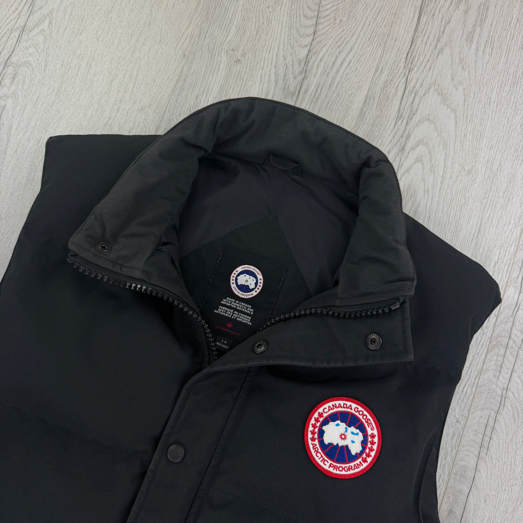 Canada Goose Men’s Black Bodywarmer - Large