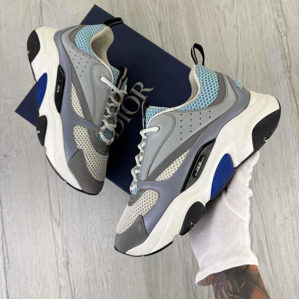 Dior B22 Men’s Baby Blue Runners - 42 (Fit Uk 7.5)