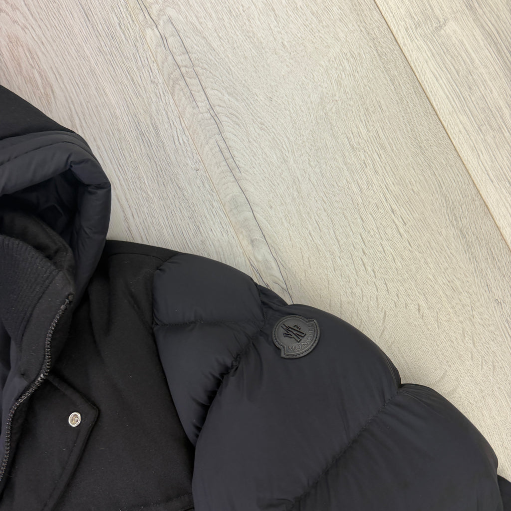 Moncler Men’s Mussala Giubbotto Black Down Jacket - Size 2