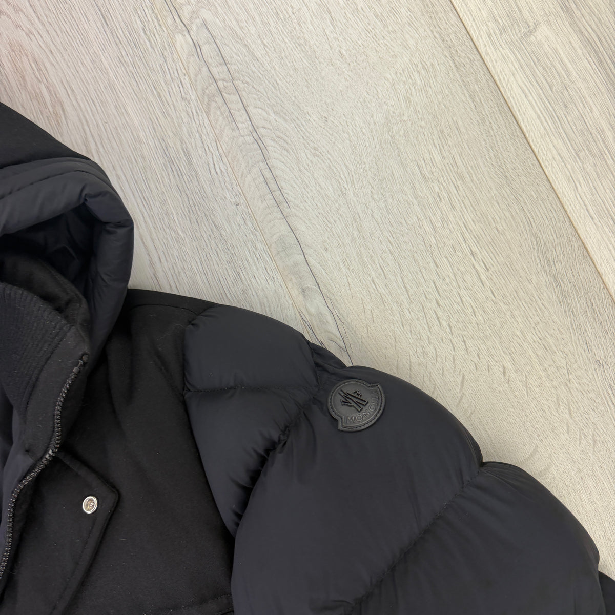 Moncler Men’s Mussala Giubbotto Black Down Jacket - Size 2