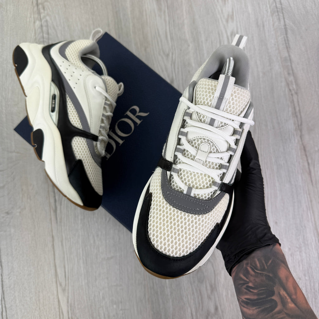 Dior B22 Men’s Black & White Trainers - 44 (Uk 9/9.5)