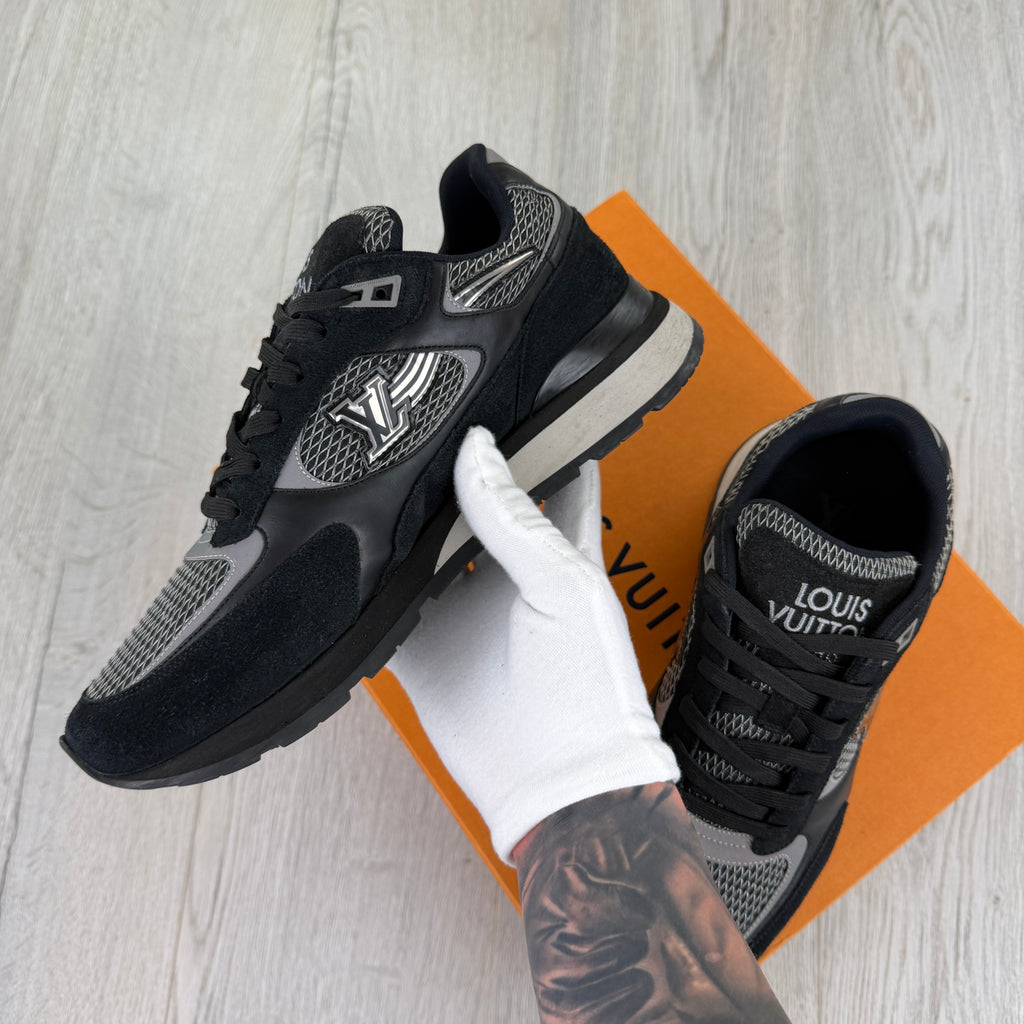 Louis Vuitton Men’s Black Run Away Trainers - Uk 7.5 (Fit 8)