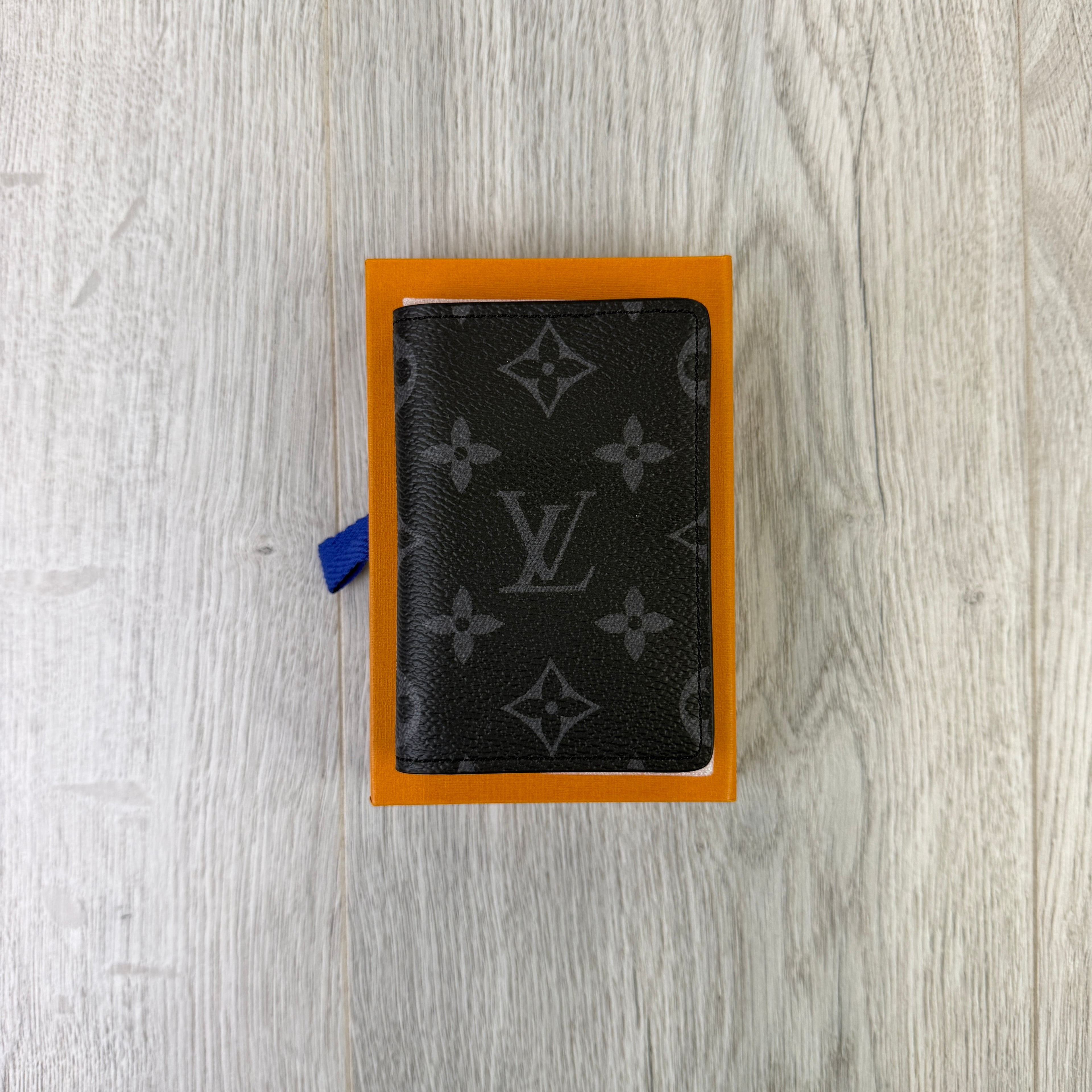 Louis Vuitton Black Pocket Organiser