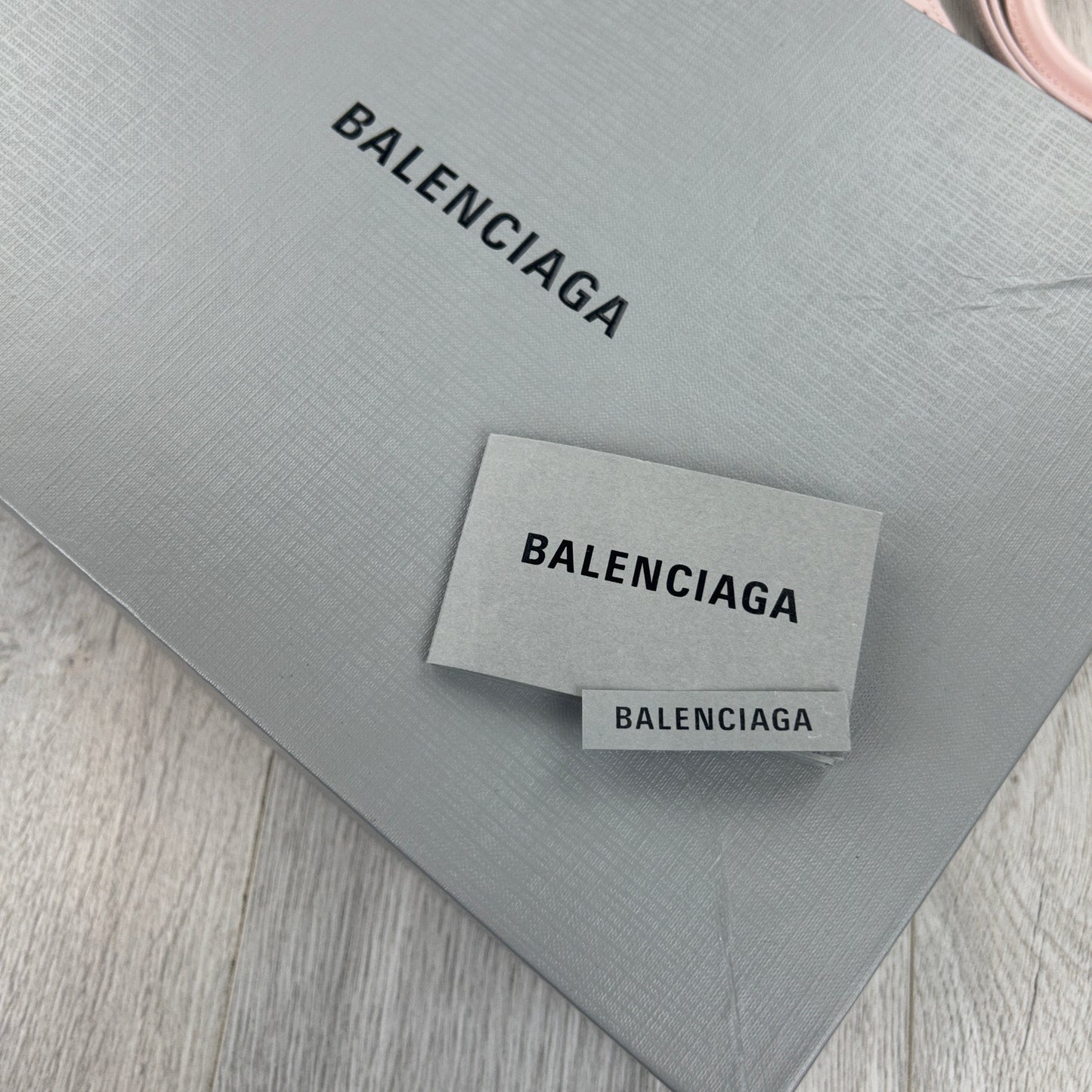 Balenciaga Women’s Pink Small Hourglass Handbag