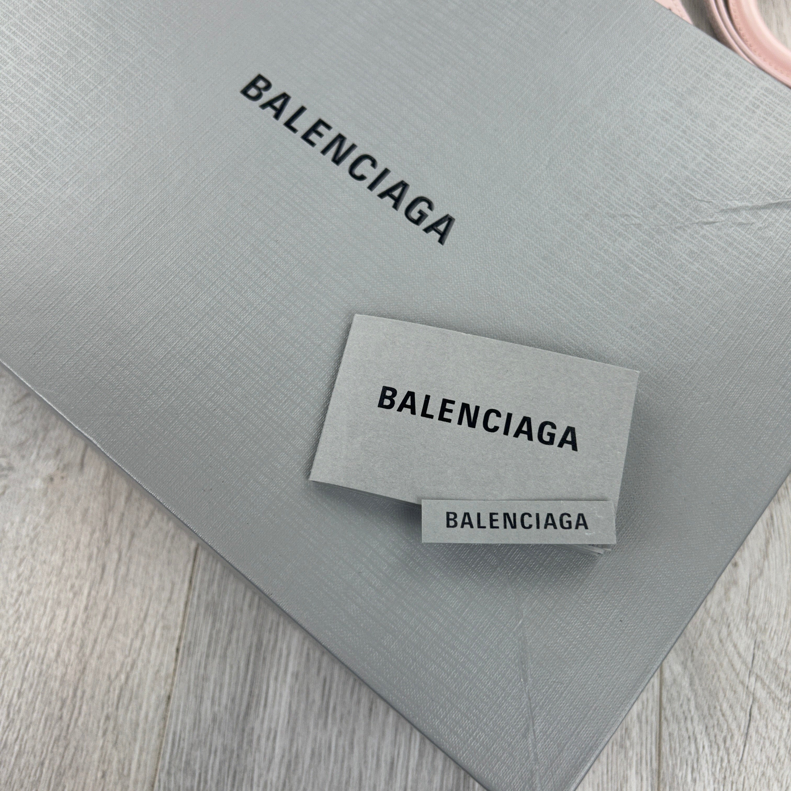 Balenciaga Women’s Pink Small Hourglass Handbag