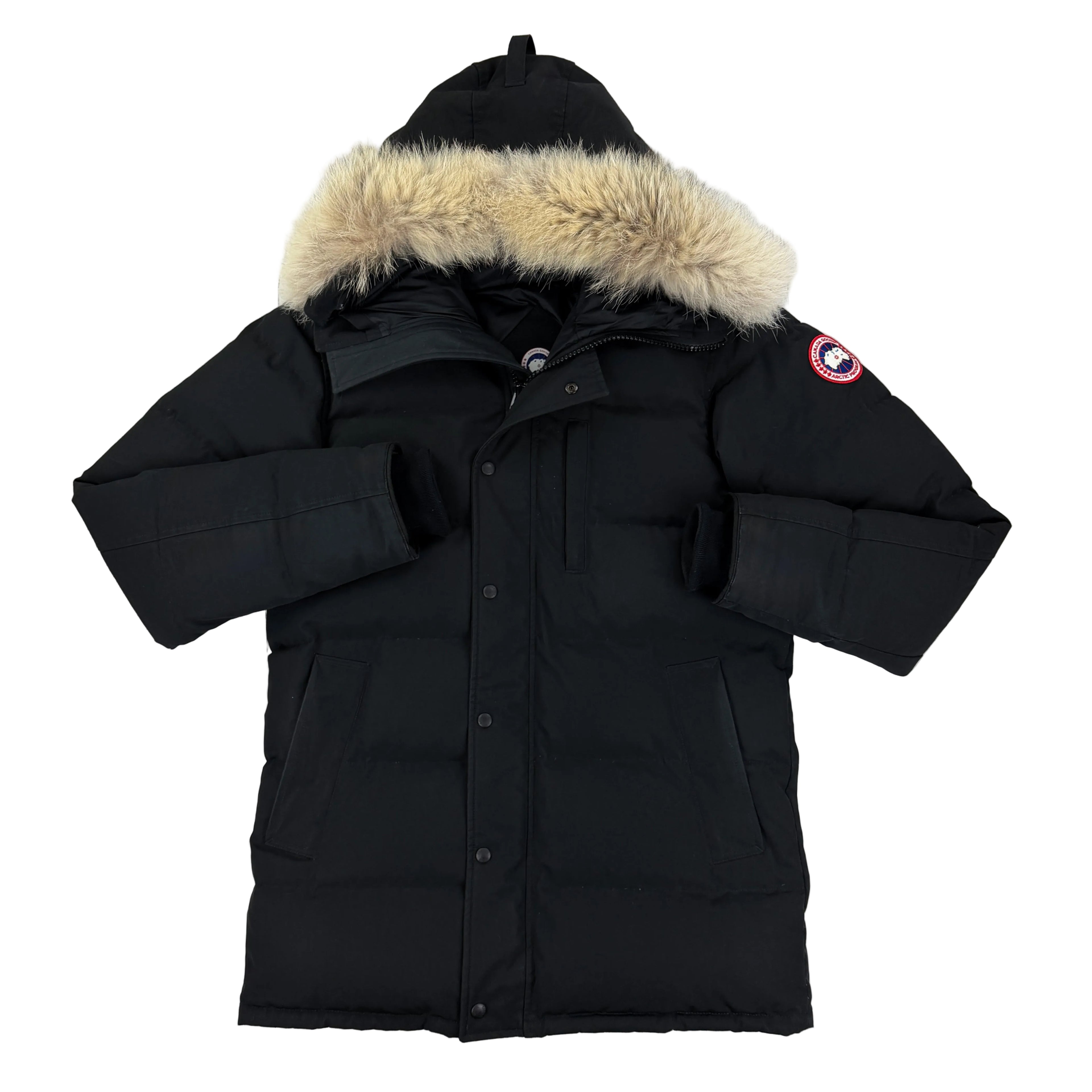 Canada Goose Men’s Black Carson Parker Jacket - Large