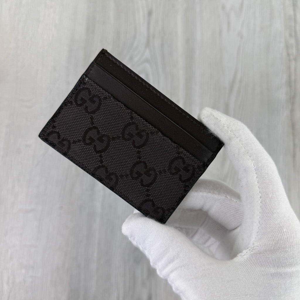 Gucci GG Interlocking Brown Card Holder