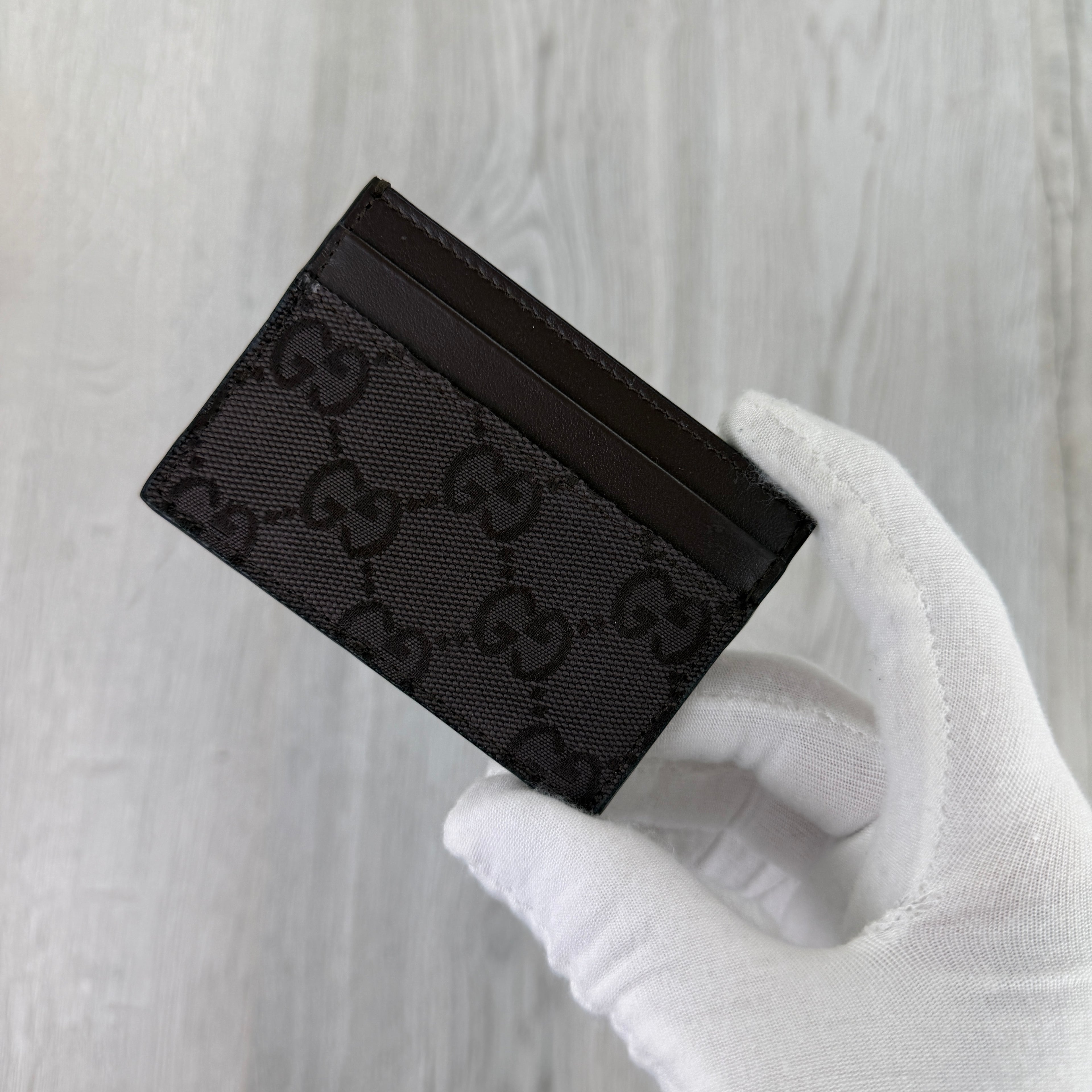Gucci GG Interlocking Brown Card Holder