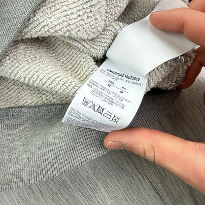 Off-white Men’s Grey Pullover Hoodie - Medium