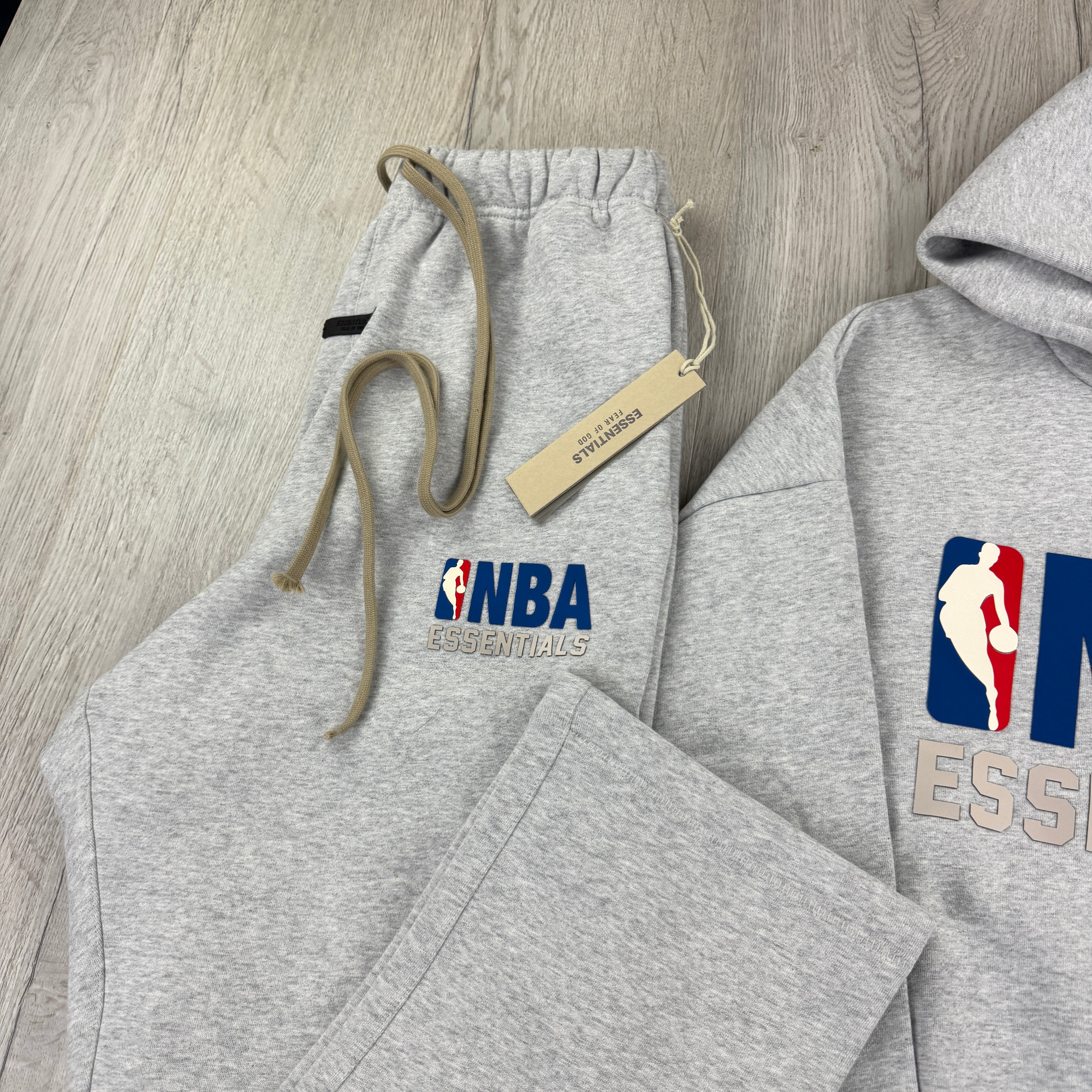 Essentials x NBA Men’s Grey Full Tracksuit