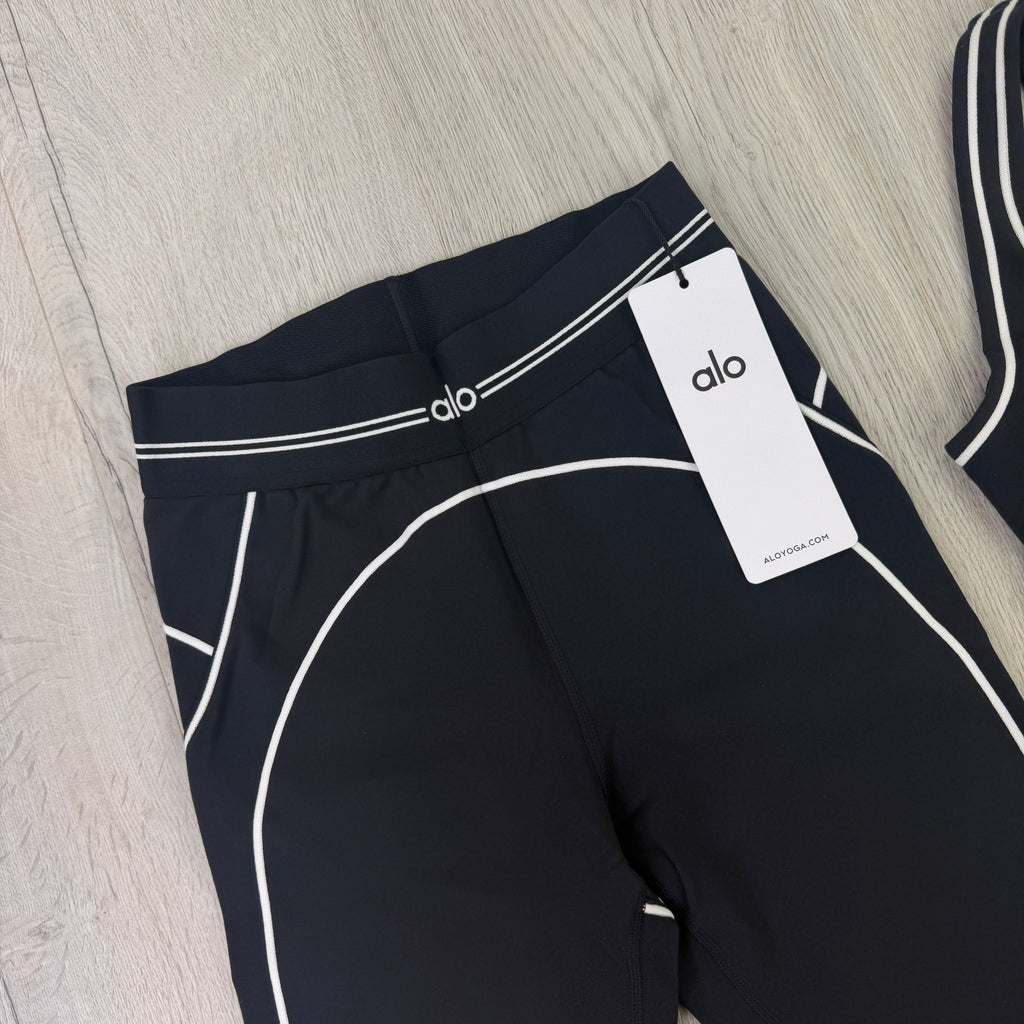 Alo Women’s Black Leggings & Top Set