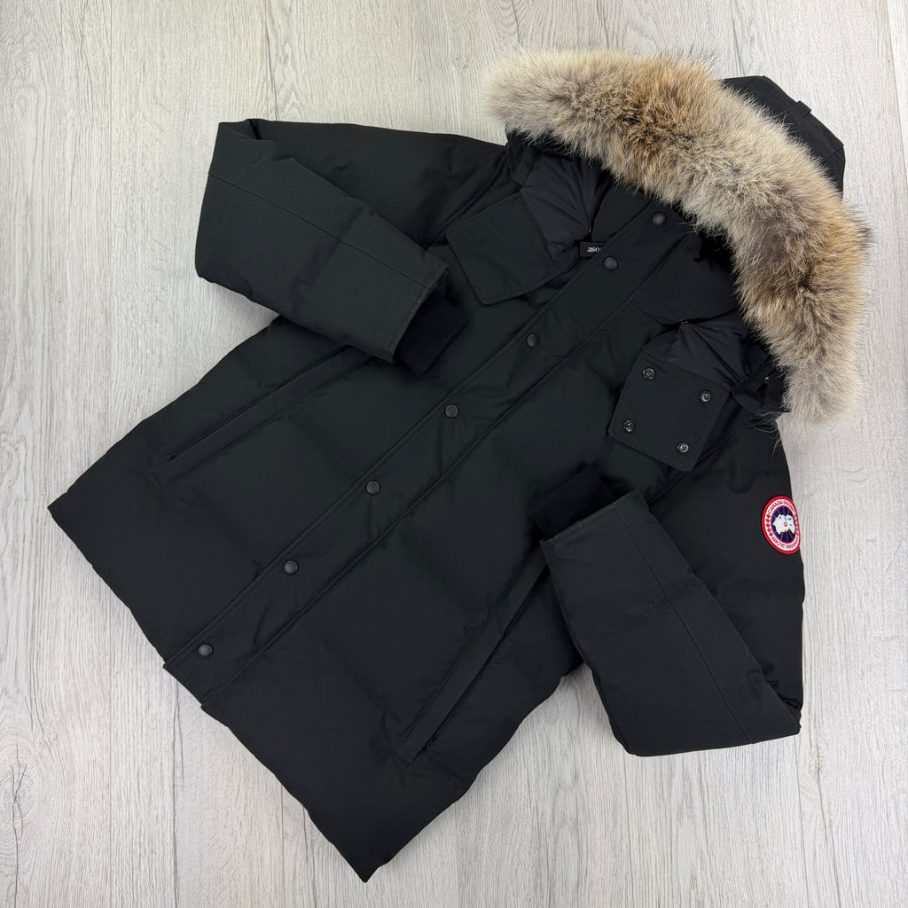 Canada Goose Men’s Black Wyndham Parker Jacket - Medium