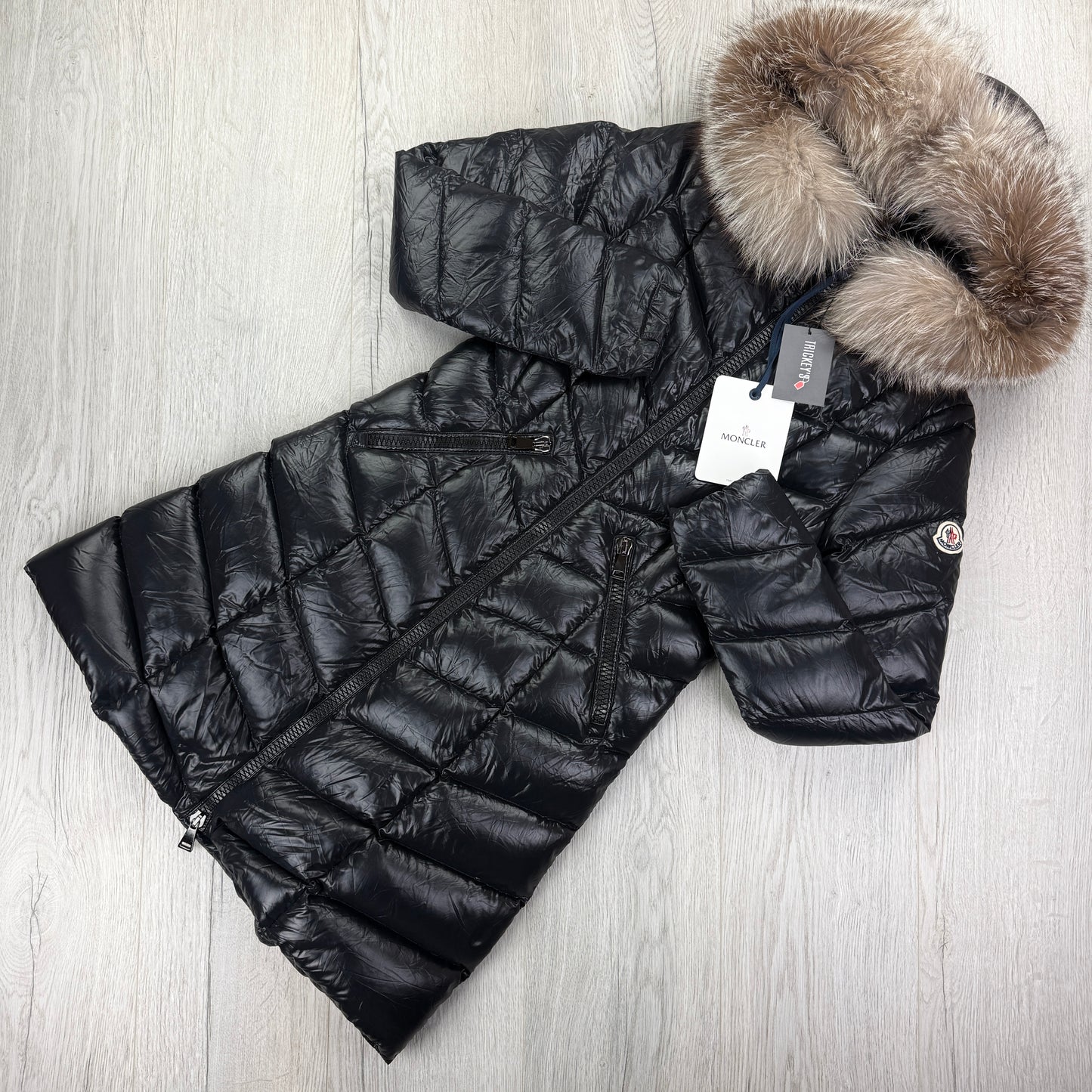 Moncler Women’s Fulmarus Black Down Jacket - Size 2