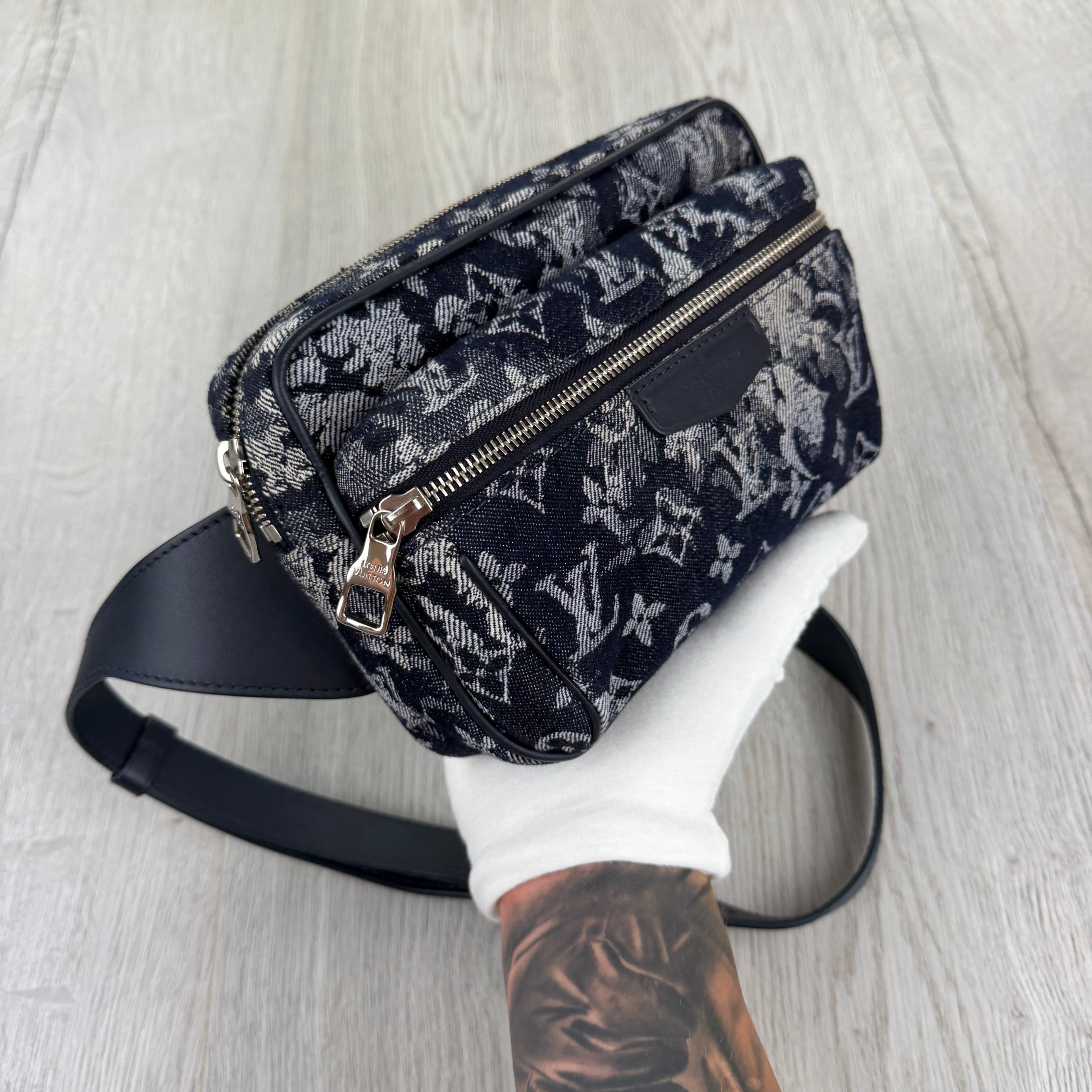 Louis Vuitton Men’s Monogram Tapestry Outdoor Belt Bag