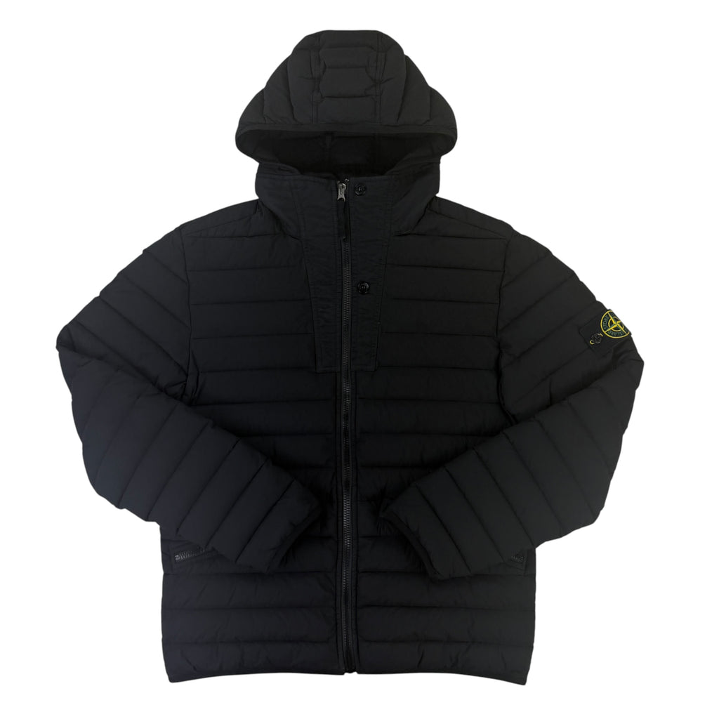 Stone Island Men’s Zip-up Loom Woven Down Jacket - Medium