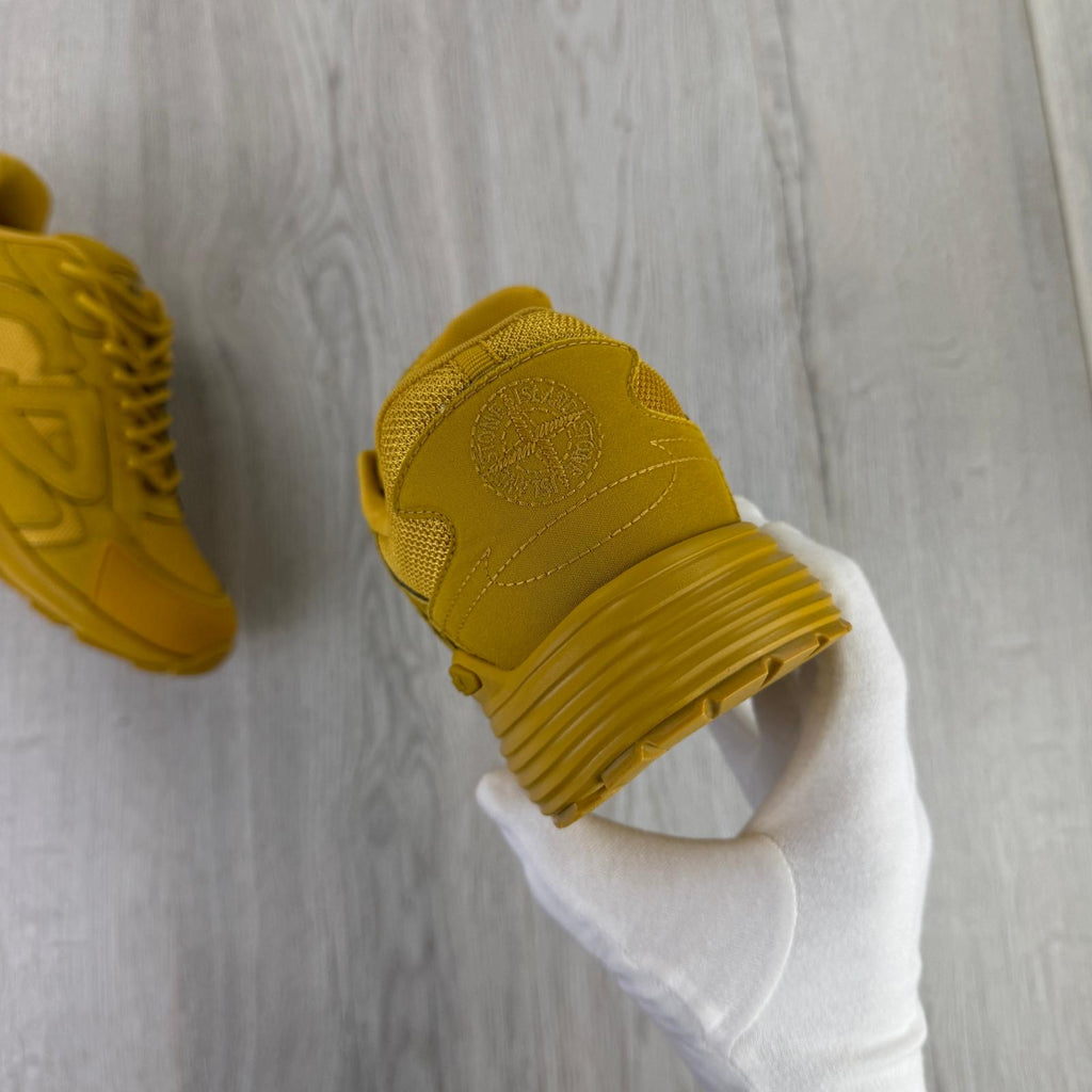 Dior x Stone Island B30 Men’s Yellow Trainers - Uk 9