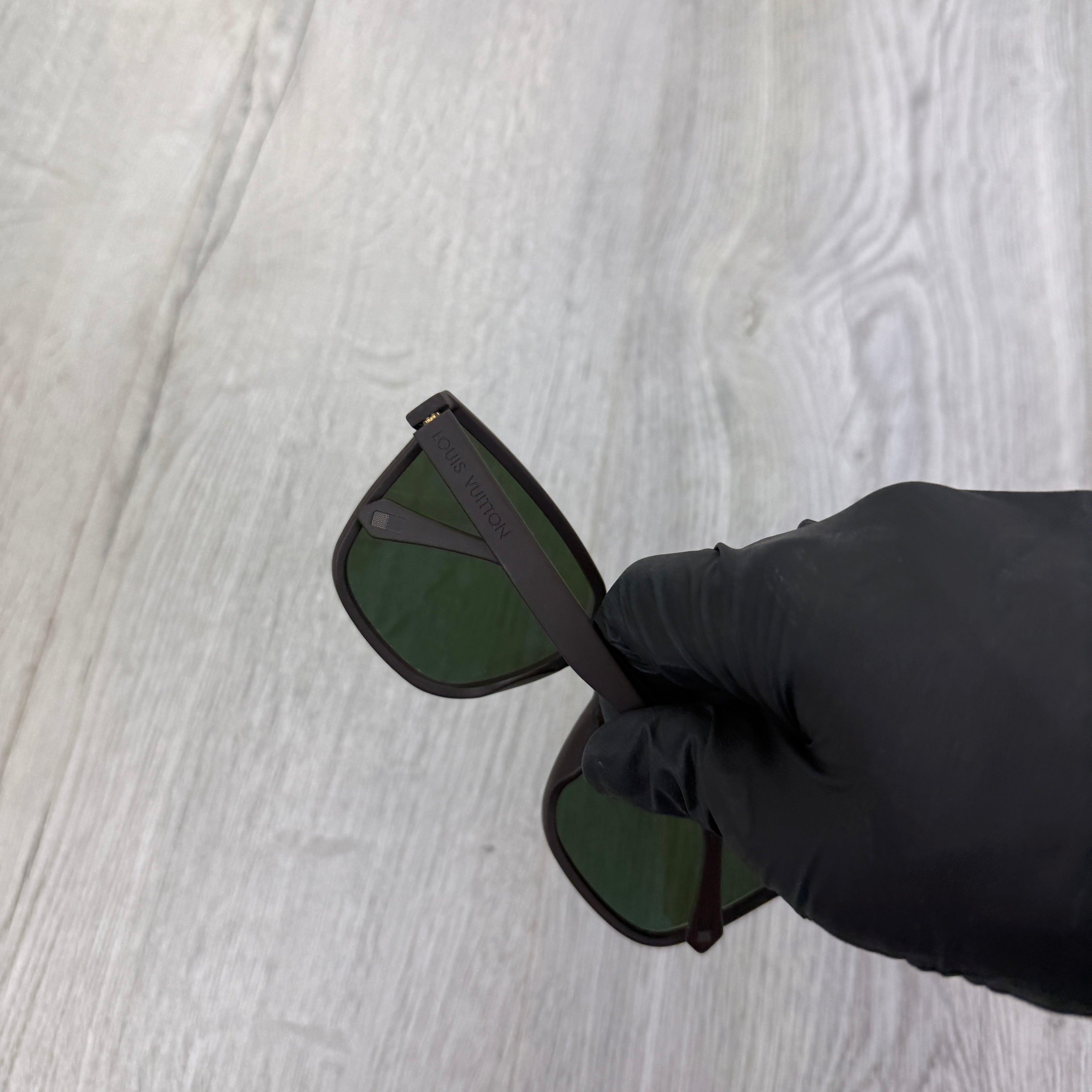 Louis Vuitton Brown Monogram Waimea Large Square Sunglasses