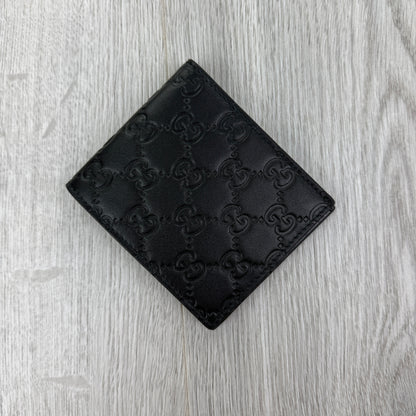 Gucci Men’s GG Leather Monogram Wallet