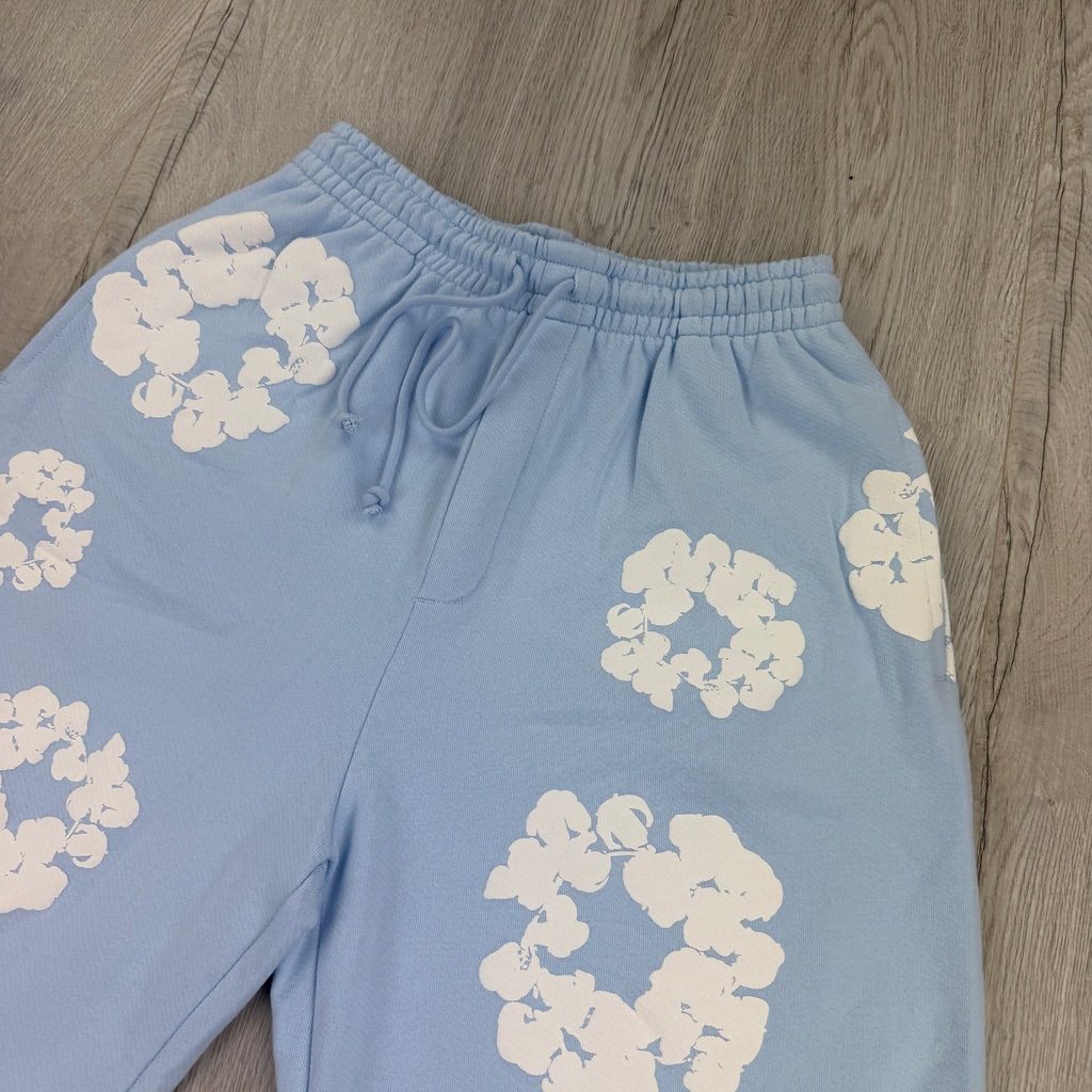 Denim Tears Baby Blue Jersey Shorts