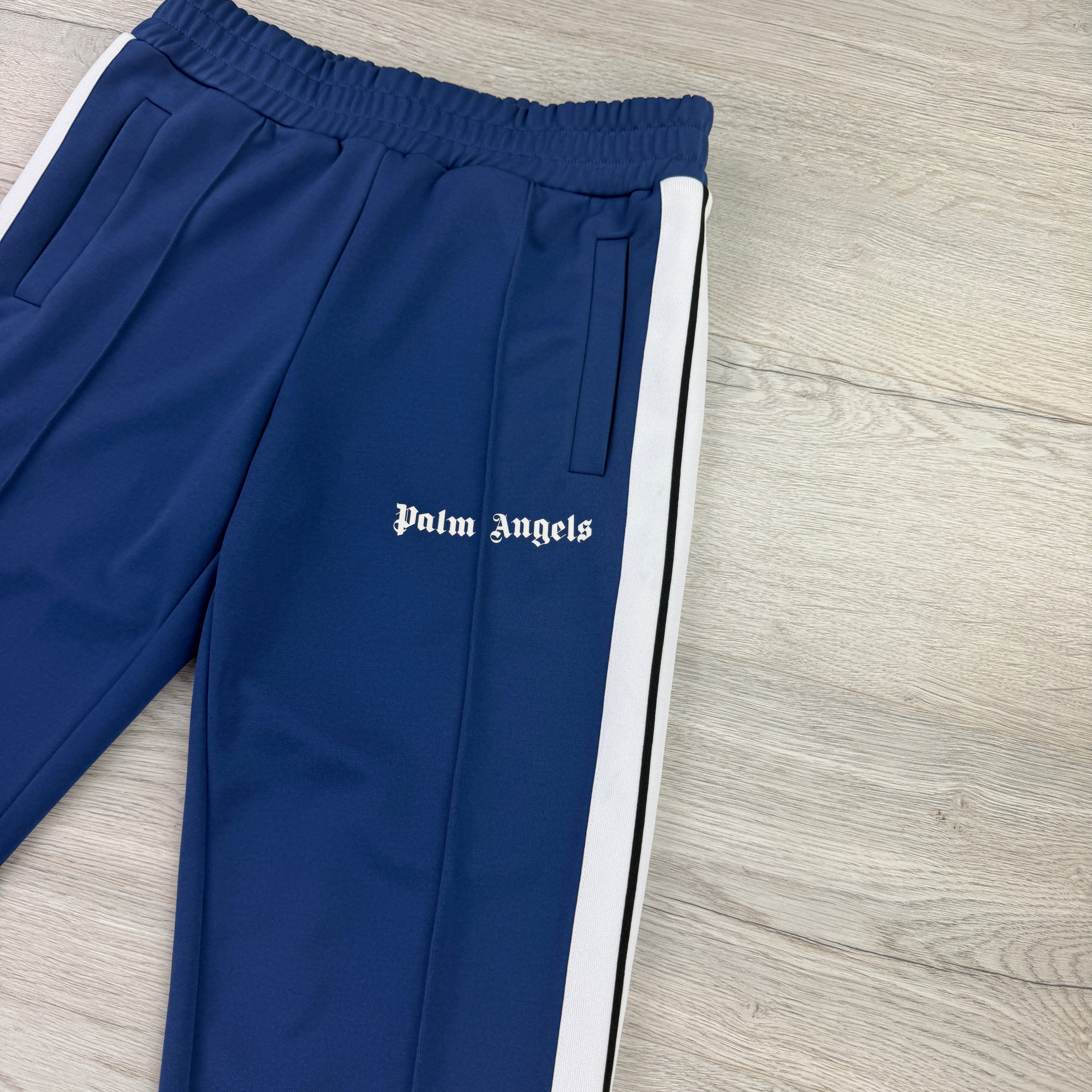 Palm Angels Men’s Navy Track Pants - Medium
