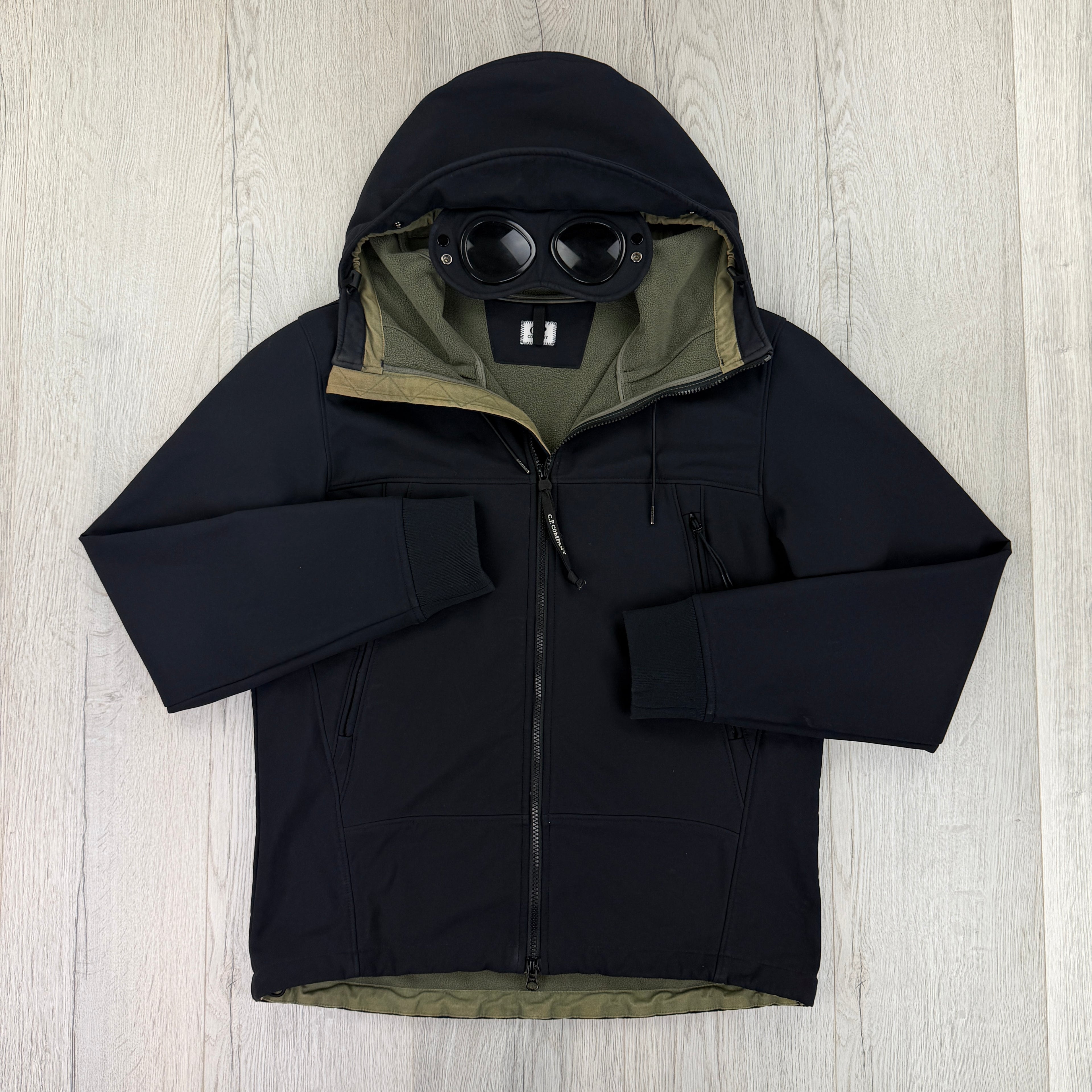 Cp Company Men’s Navy Soft She’ll Jacket - 50