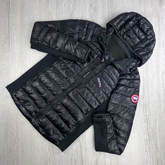 Canada Goose Men’s Black Hybridge Jacket - Large