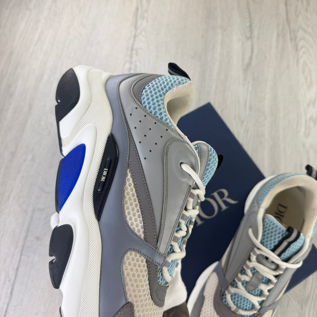 Dior B22 Men’s Baby Blue Runners - 44 (Fit Uk 9/9.5)