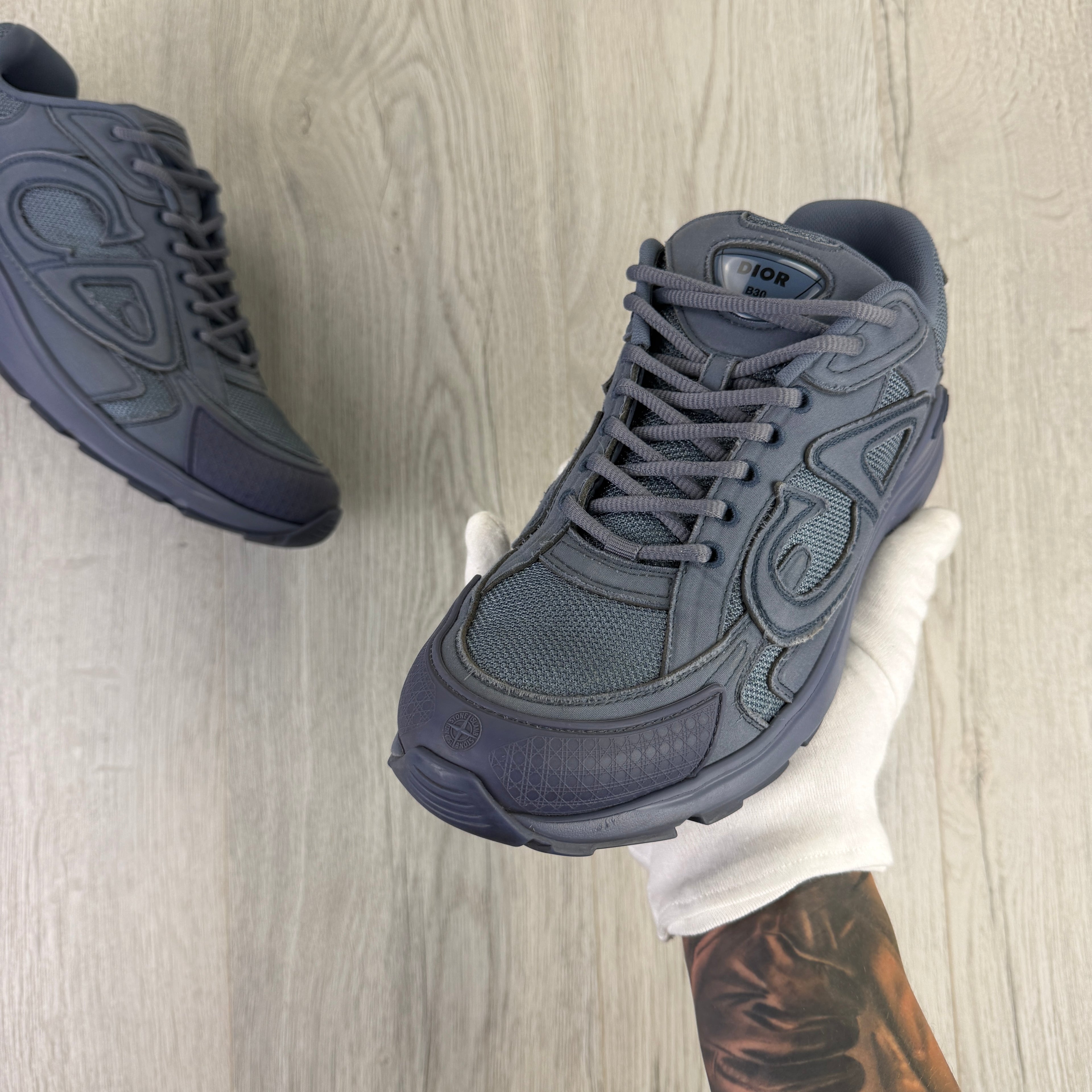 Dior x Stone Island B30 Men’s Blue Trainers - 43 (Uk 9)