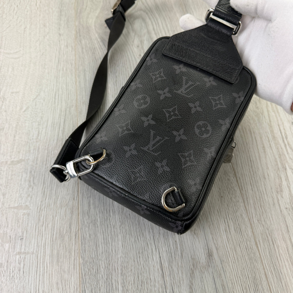 Louis Vuitton Men’s Black Sling Small Side Bag