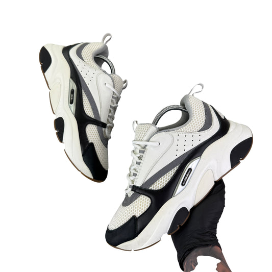 Dior B22 Men’s Black & White Trainers - 44 (Uk 9/9.5)