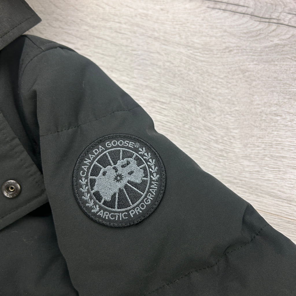 Canada Goose Men’s Black Badge Wyndham Parker Jacket - Medium