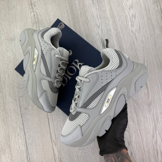 Dior B22 Men’s All Grey Trainers - 42 (Fit Uk 7.5)