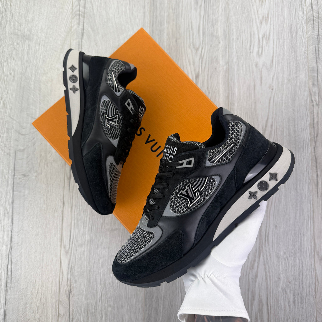 Louis Vuitton Men’s Black Run Away Trainers - Uk 6 (Fit Uk 7)