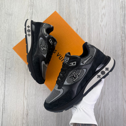 Louis Vuitton Men’s Black Run Away Trainers - Uk 6 (Fit Uk 7)