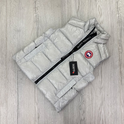 Canada Goose Women’s Silver Down Vest Gilet - XS