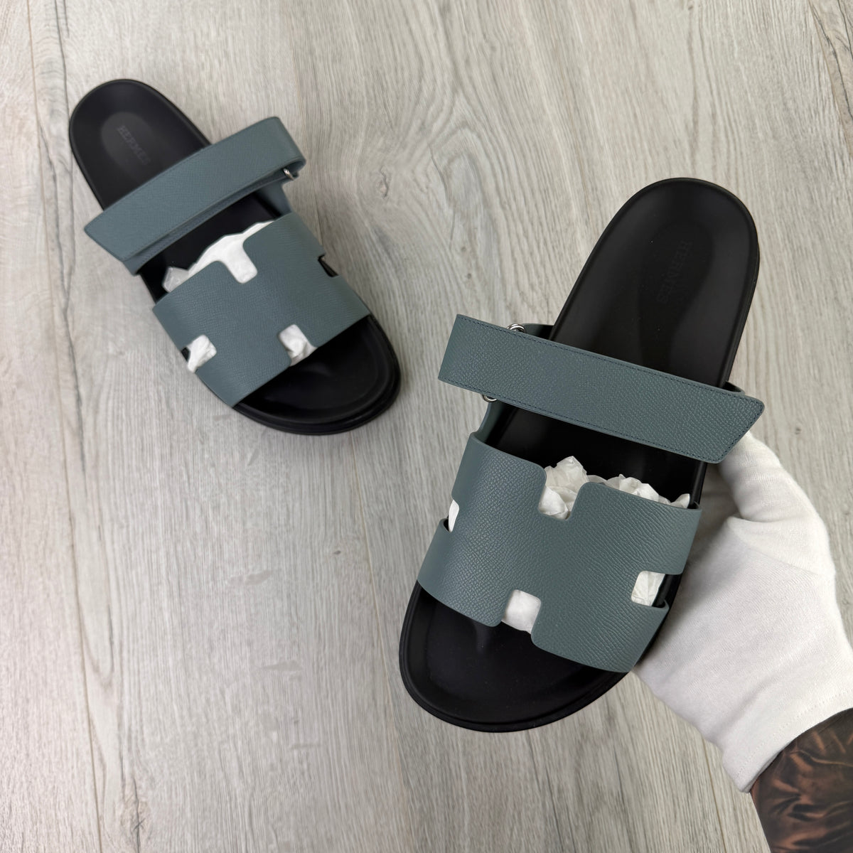 Hermes Men’s Chypre Sandals - 45