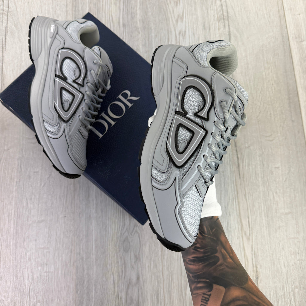 Dior B30 Men’s All Grey Trainers - 43 (Fit Uk 9)