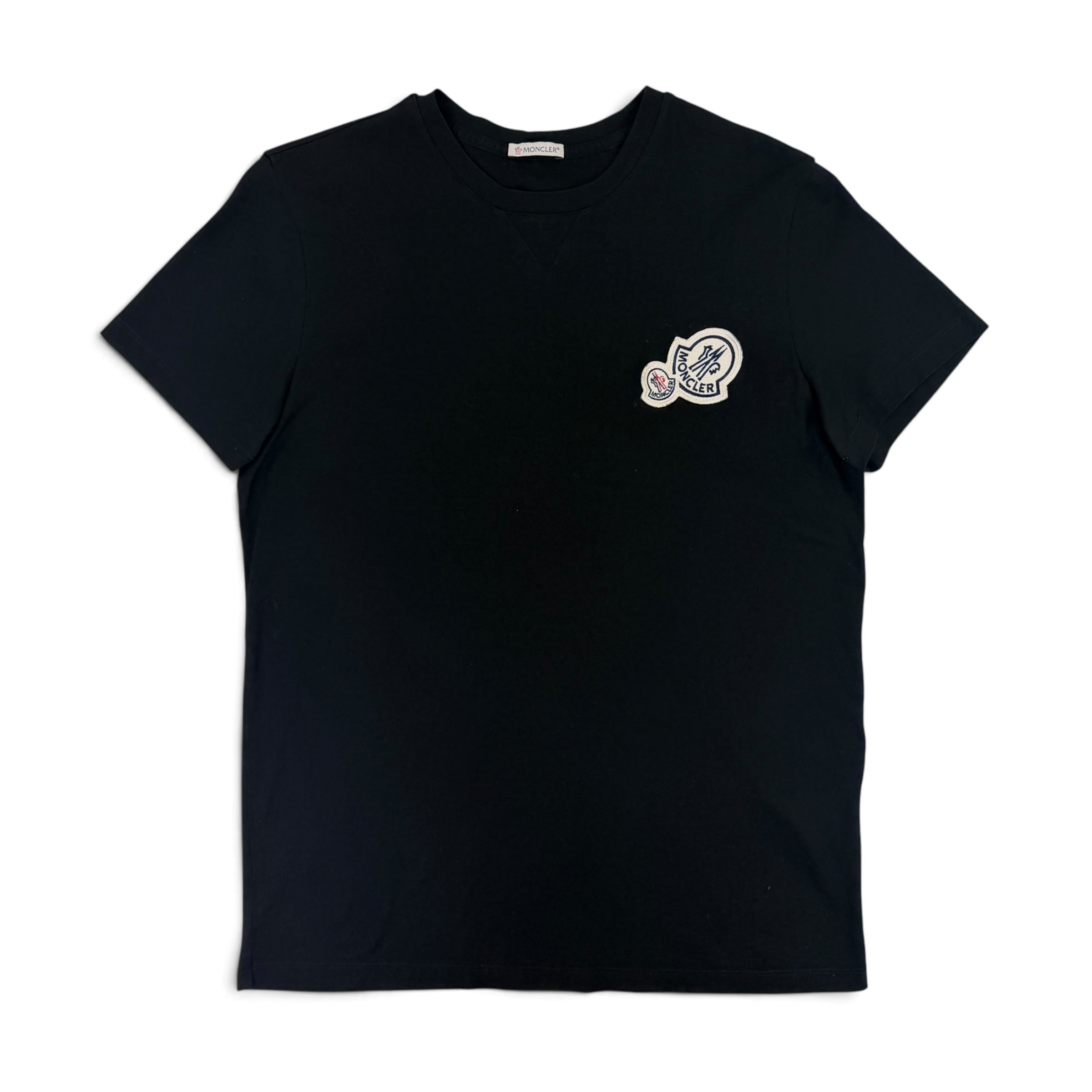 Moncler Men’s Double Logo Black T-shirt