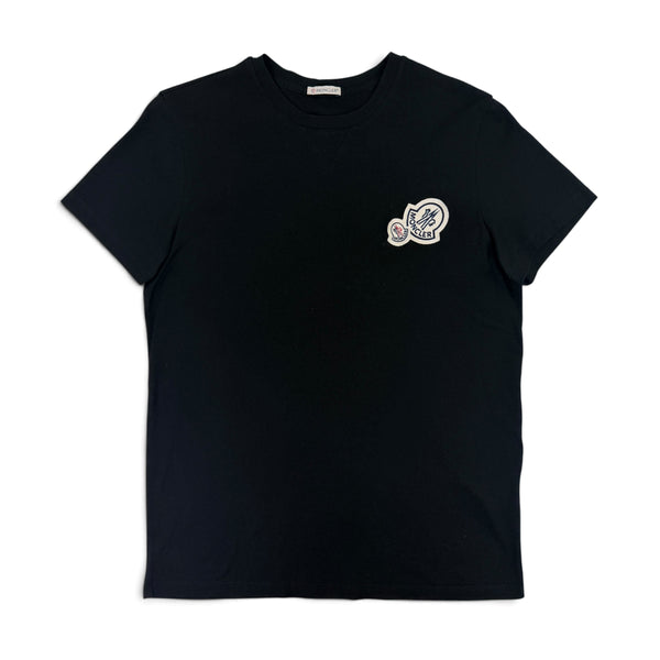 Moncler Men’s Double Logo Black T-shirt
