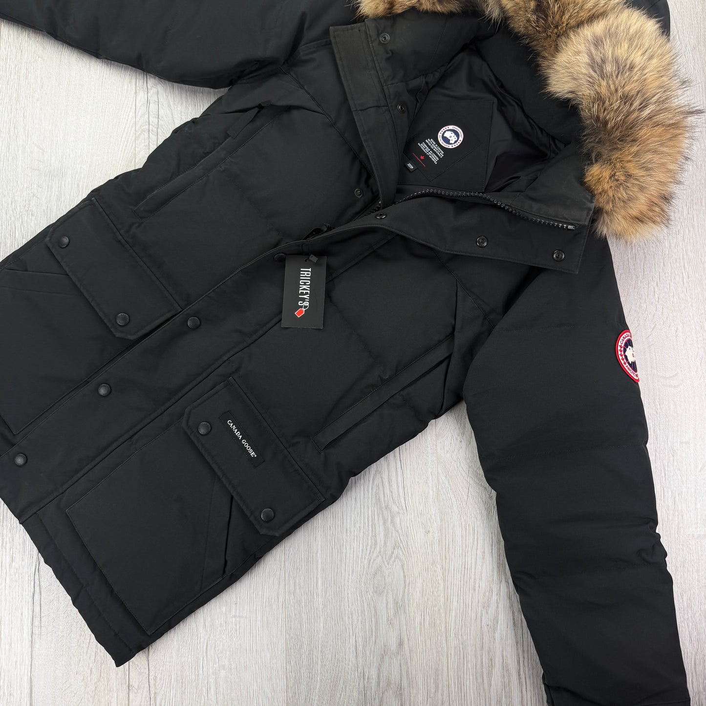 Canada Goose Men’s Black Emory Parker Jacket - XS