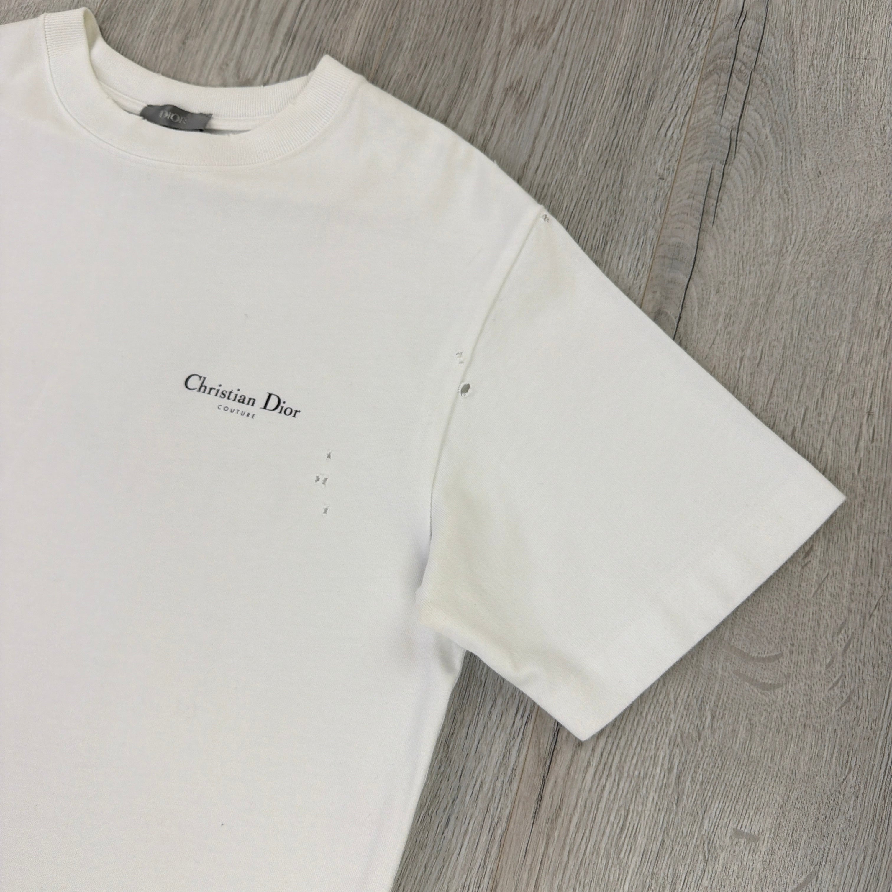 Christian Dior ‘Couture’ Men’s White T-shirt - Small