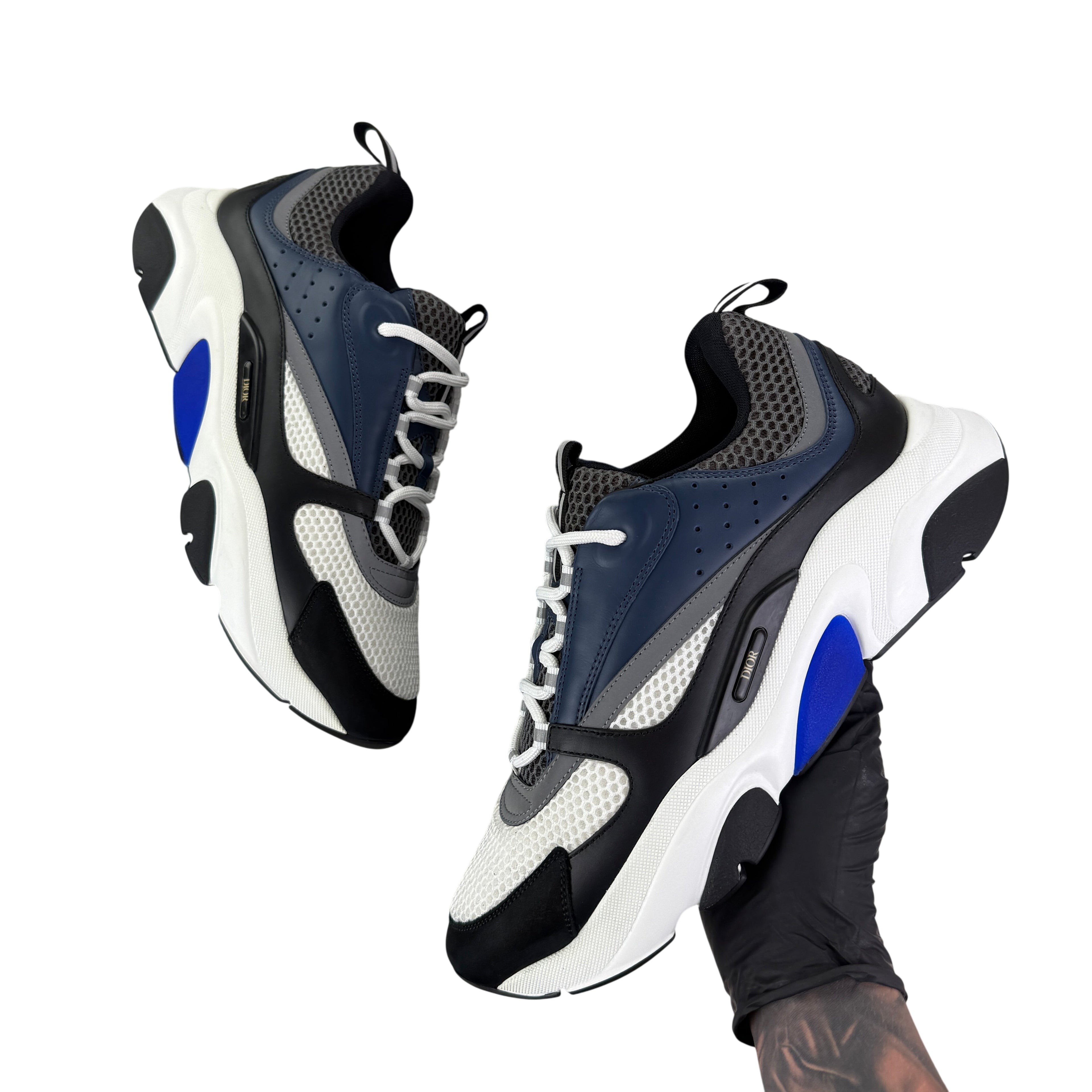 Dior B22 Men’s Navy Runners - 44 (Fit Uk 10/10.5)